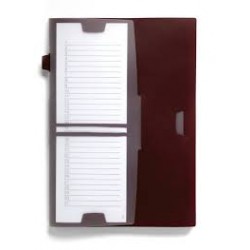 DURABLE 2477 31 ORGANISATION FOLDER TIMER, DARK RED